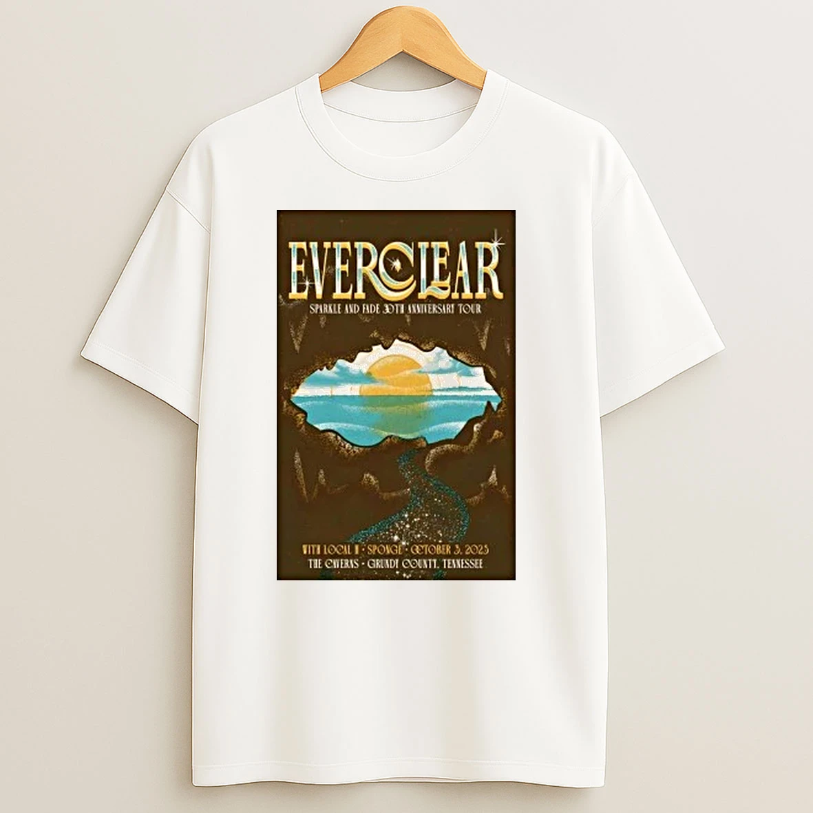 Everclear At The Caverns On Oct 3 2025 Shows Shirts