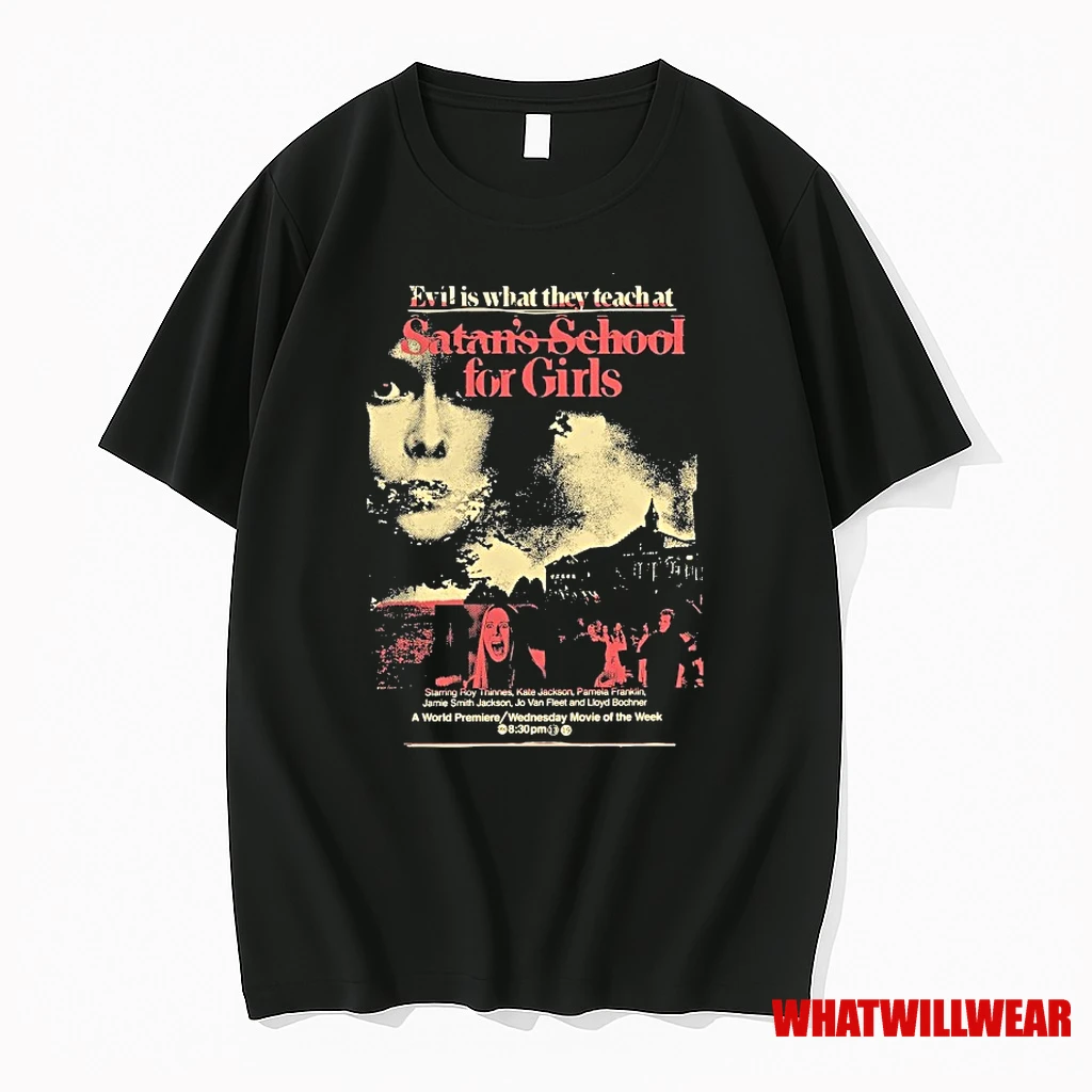 Evil Is What They Teach At Satans School For Girls Shirts