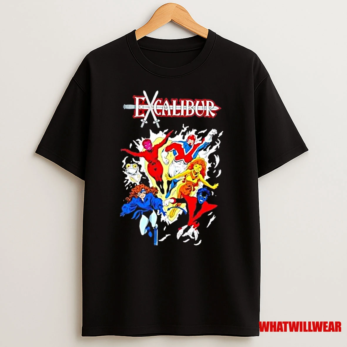 Excalibur Cartoon Vintage Shirts