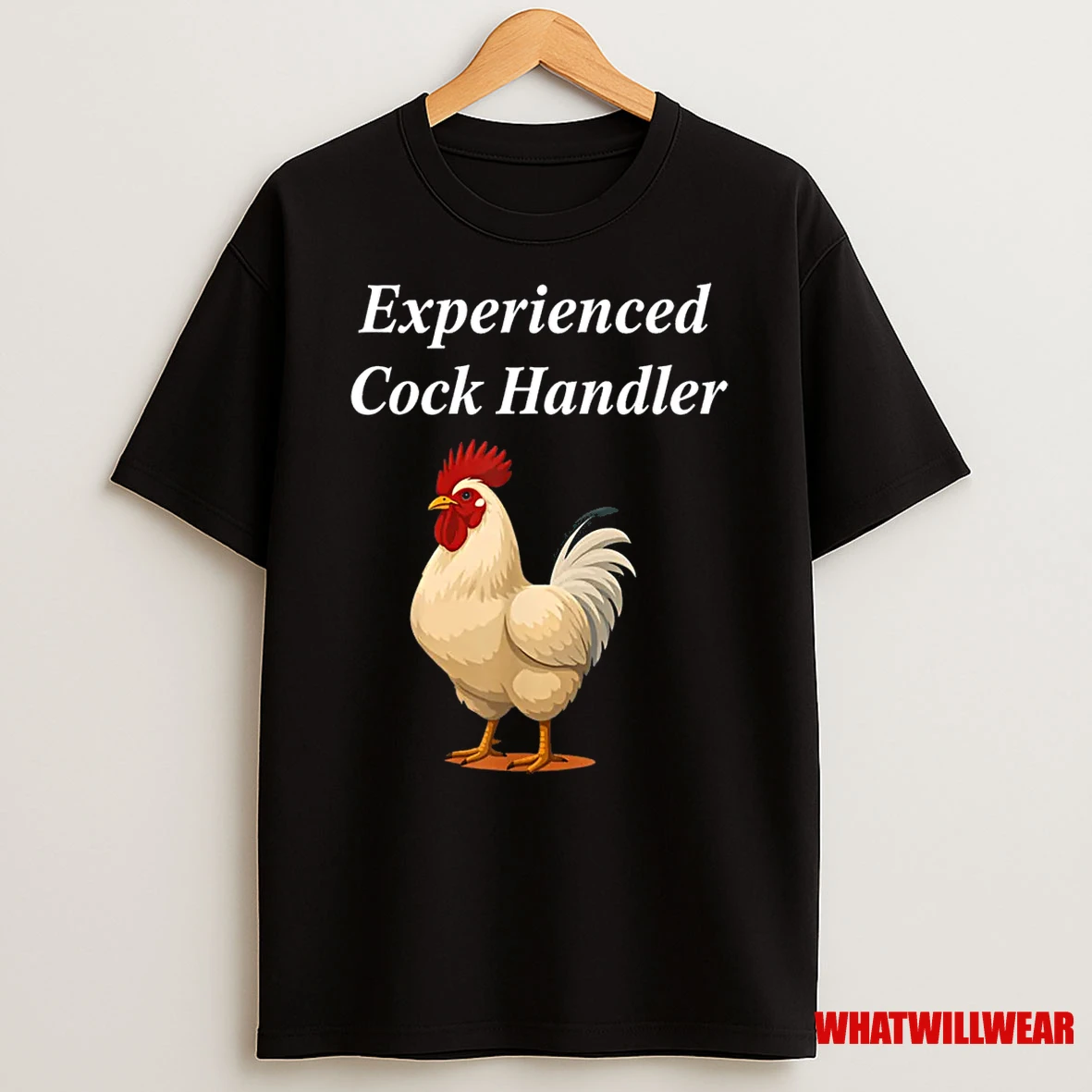 Experienced Cock Handler Funny Chicken Rooster Farmer Shirts
