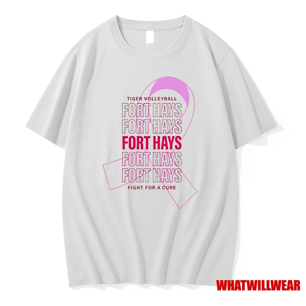 Fhsu Tiger Volleyball Fort Hays Fight For A Cure Shirts