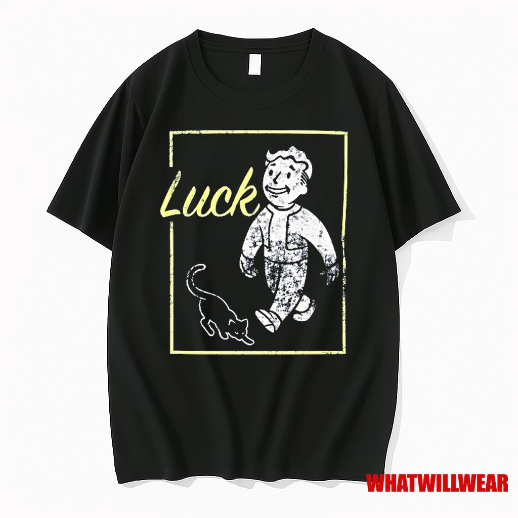 Fallout Luck Cat Shirts