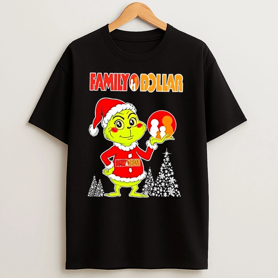 Family Dollar And Grinchmas Merry Christmas T Shirts