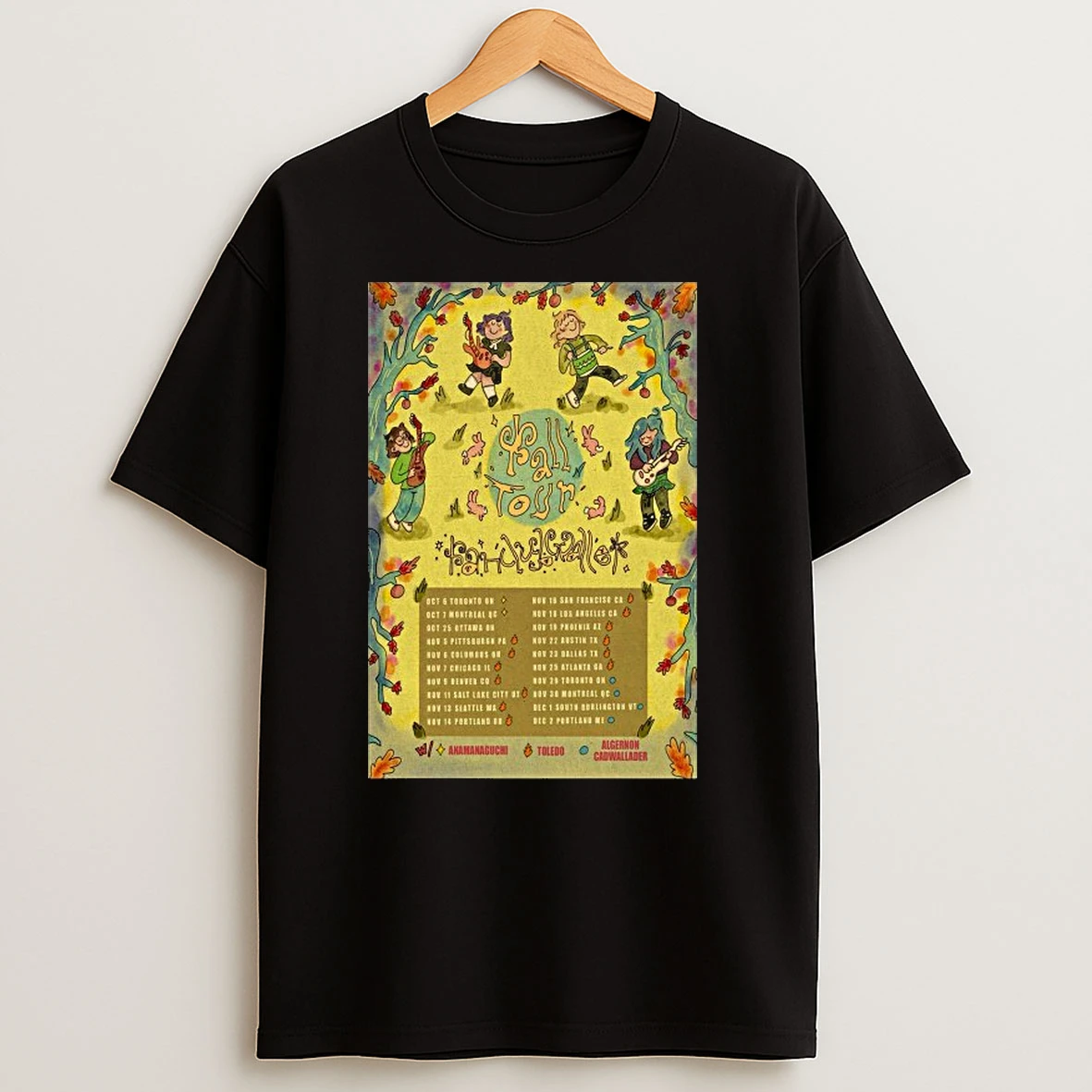 Fanclubwallet Fall Tour 2025 Shirts