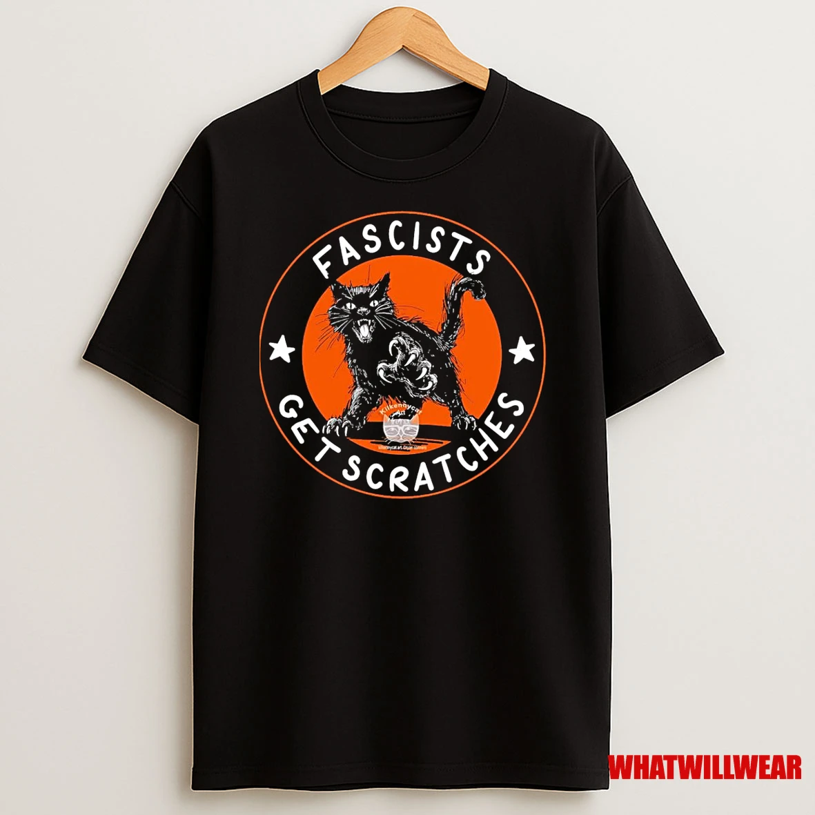 Fascits Get Scratches Black Cat Shirts