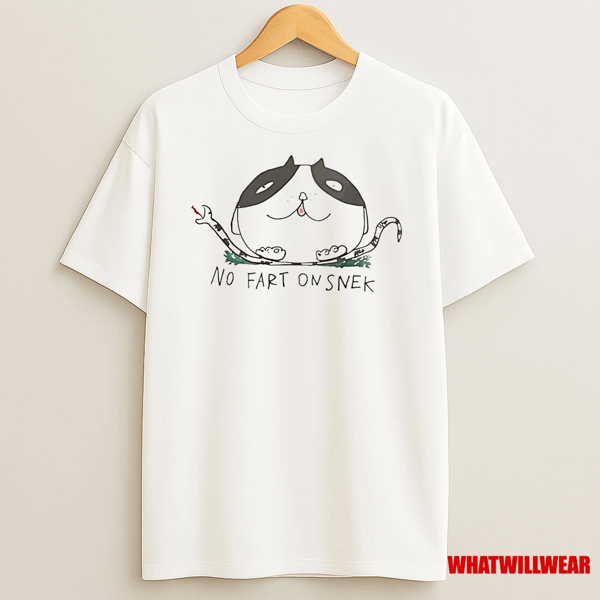 Fat Cat No Fart On Snek Gadsden Flag Shirts