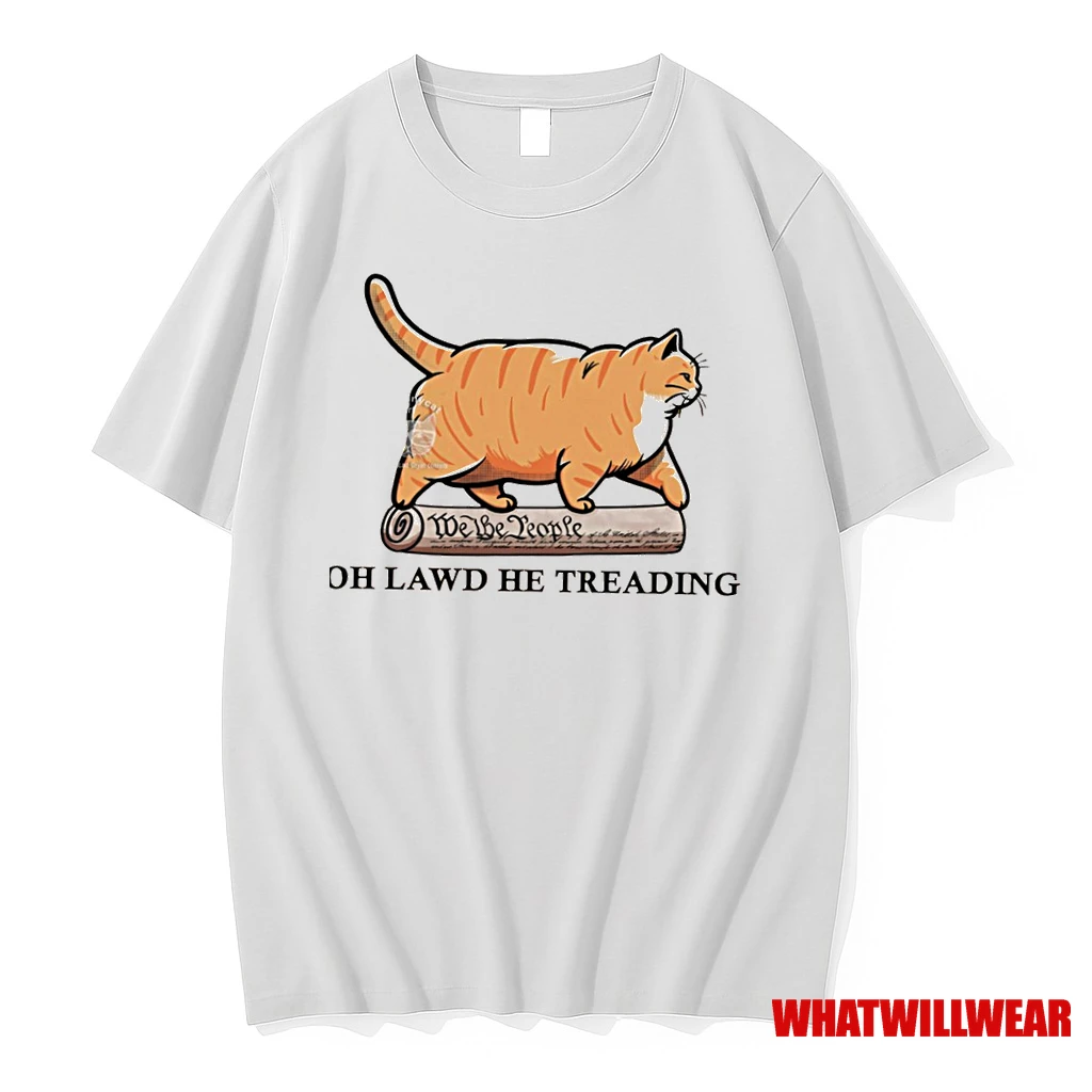 Fat Cat We Be People Oh Lawd He Treading Shirts