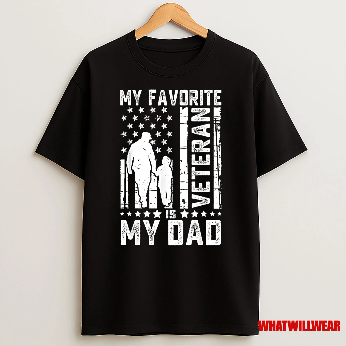 Father Veterans Day My Favorite Veteran Is My Dad Shirts