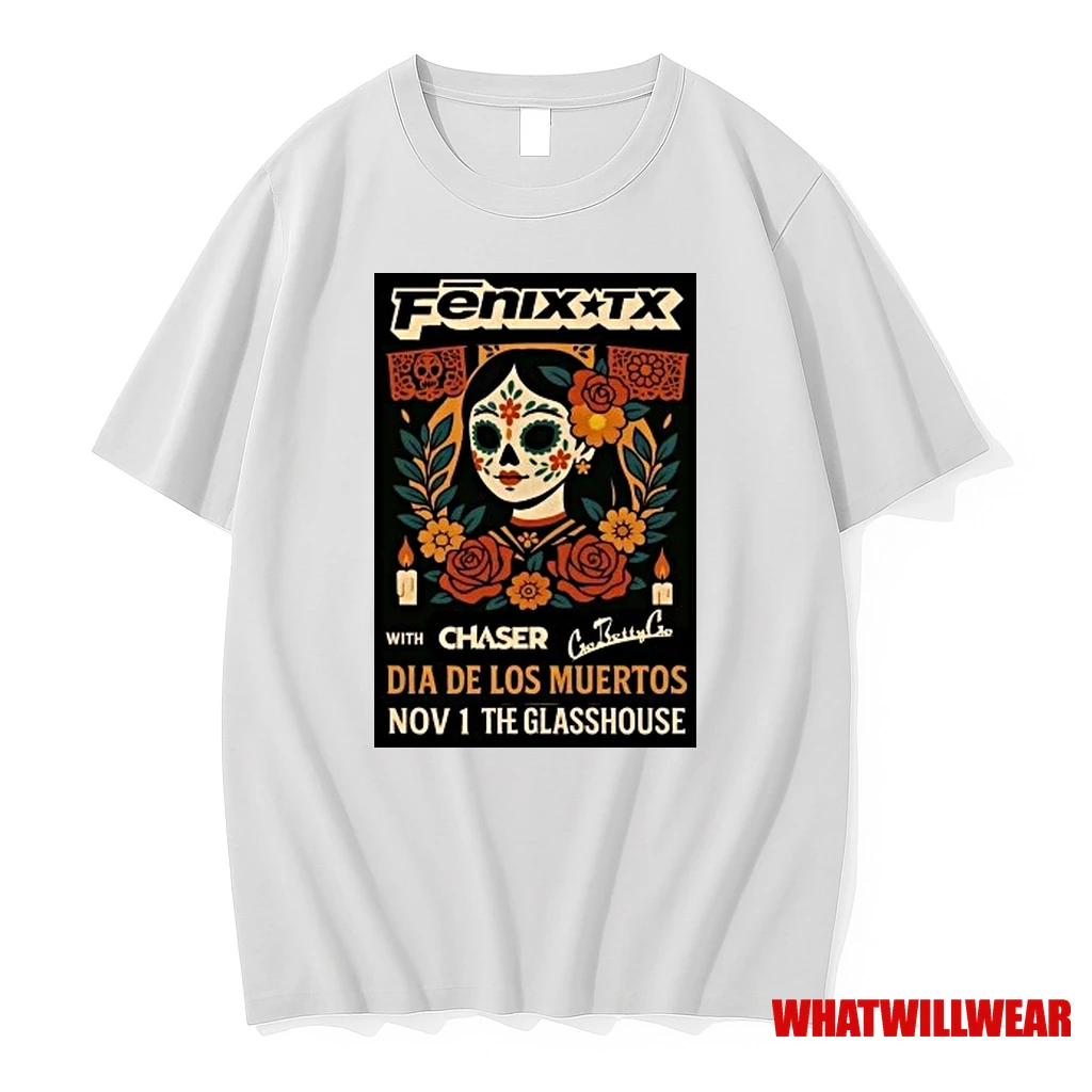 Fenix Tx The Glass House In Pomona Ca November 1 2025 Shirts