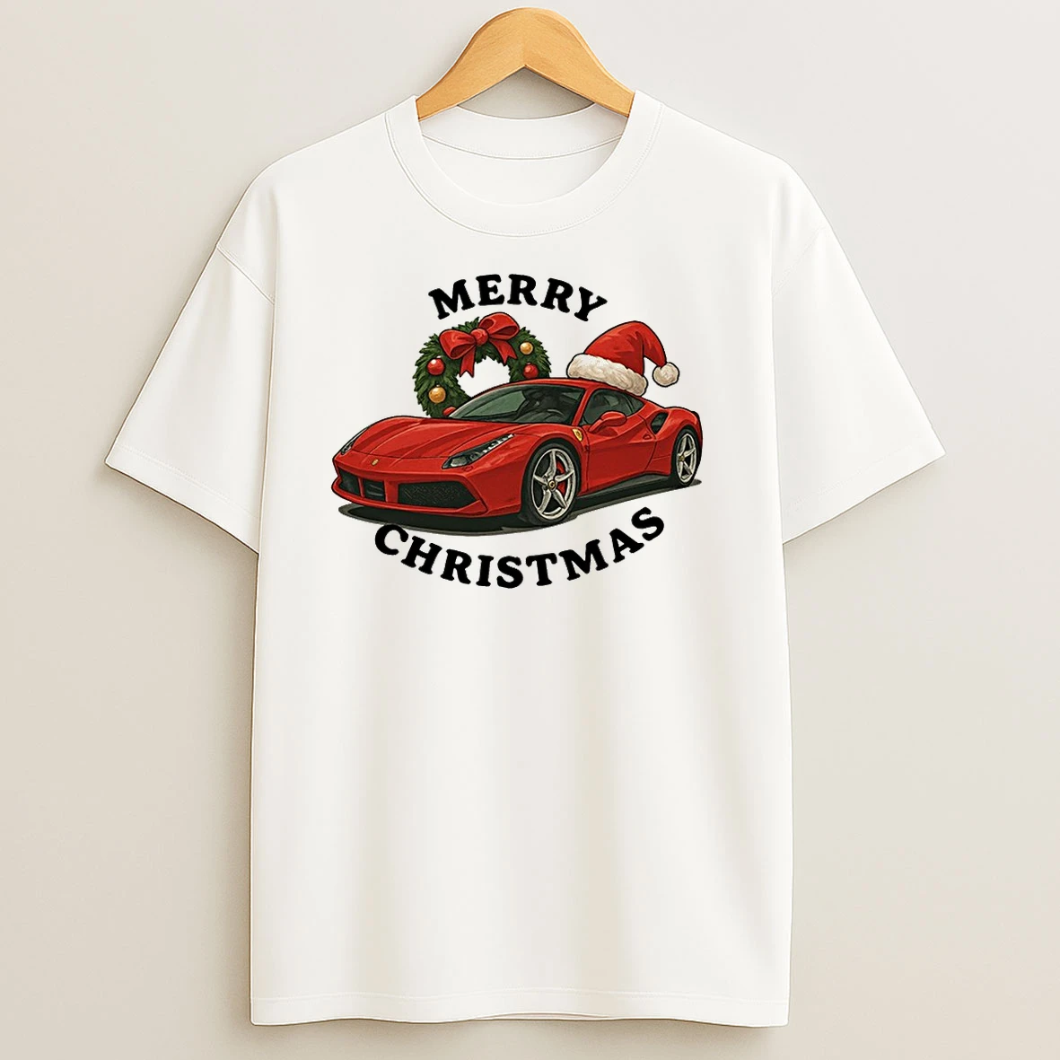 Ferrari Merry Christmas T Shirts