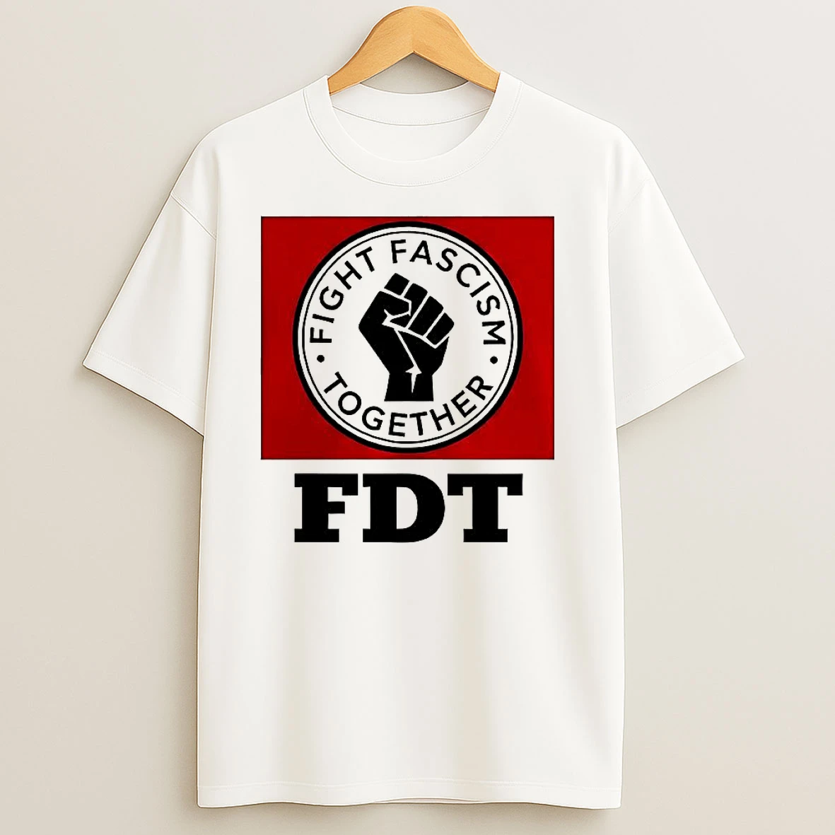 Fight Fascism Together Logo T Shirts