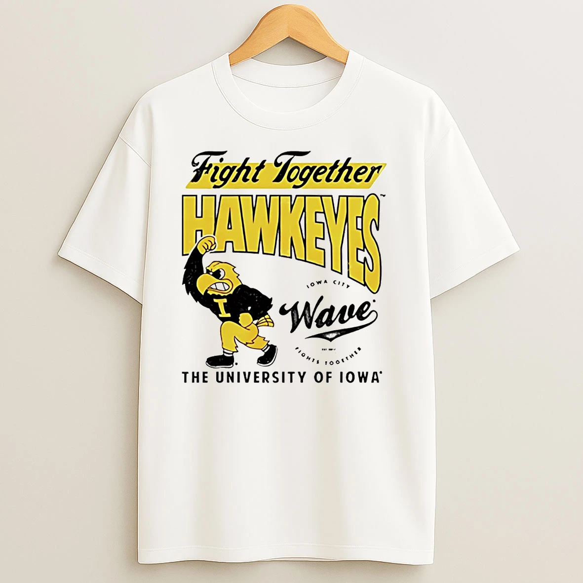 Fight Together Iowa Hawkeyes The University Of Iowa T Shirts