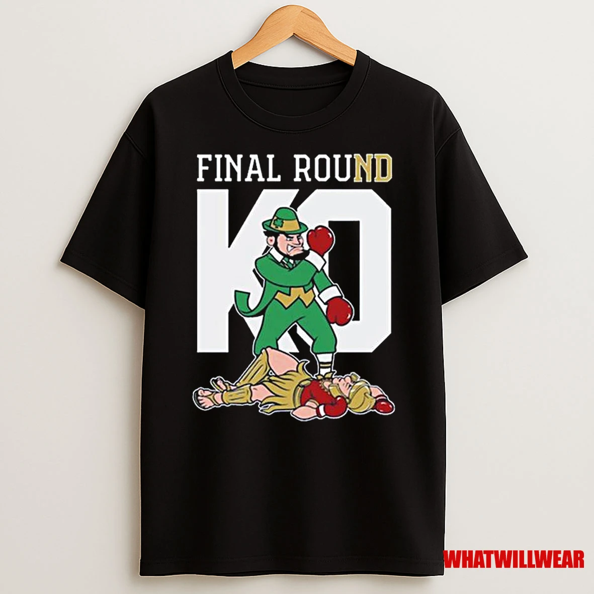 Fighting Irish Football Final Round Ko Shirts