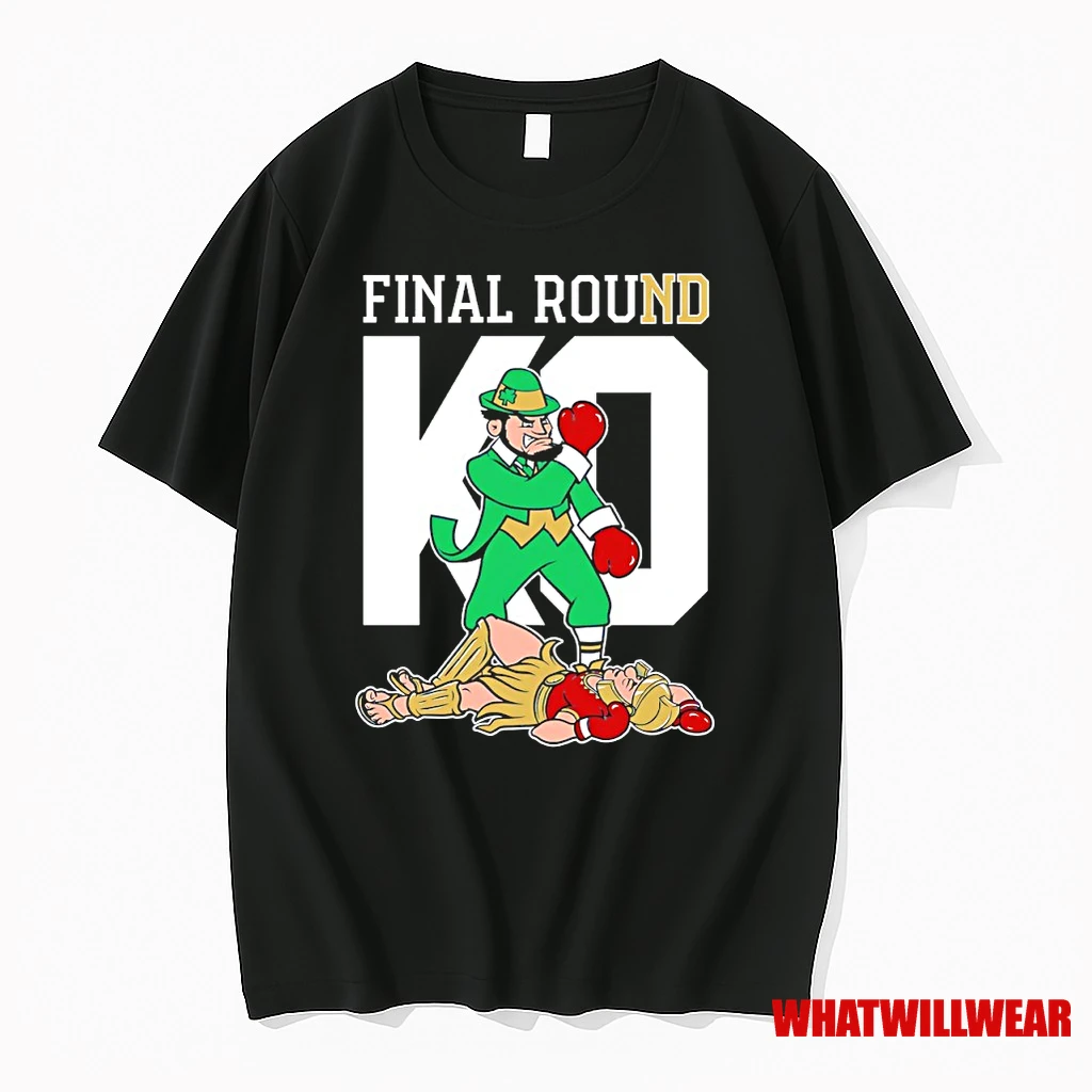 Final Round Ko Notre Dame Fighting Irish Defeat Usc Trojans Shirts