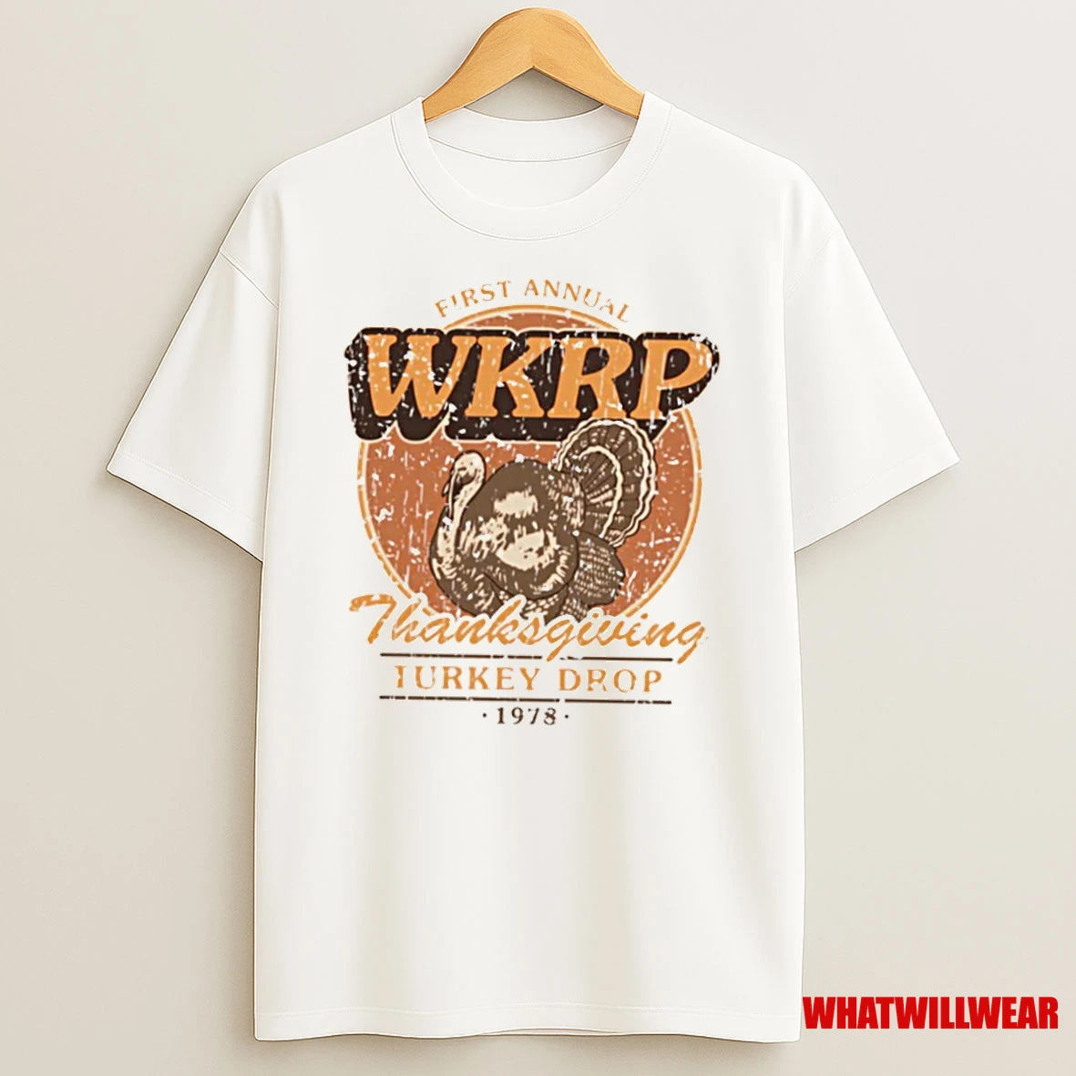 First Annual Wkrp Thanksgiving Turkey Drop 1978 Shirts