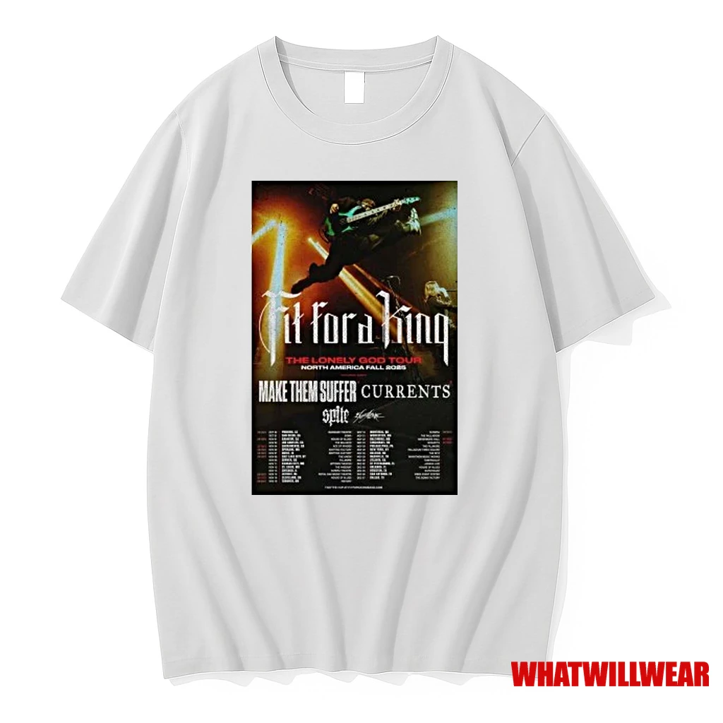 Fit For A King Borth America Fall 2025 Shirts