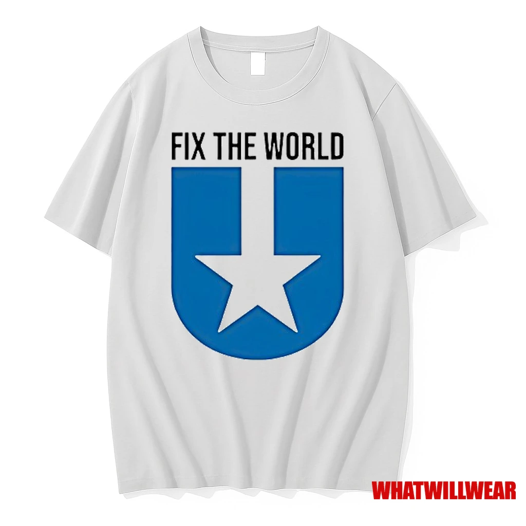 Fix The World Logo Shirts