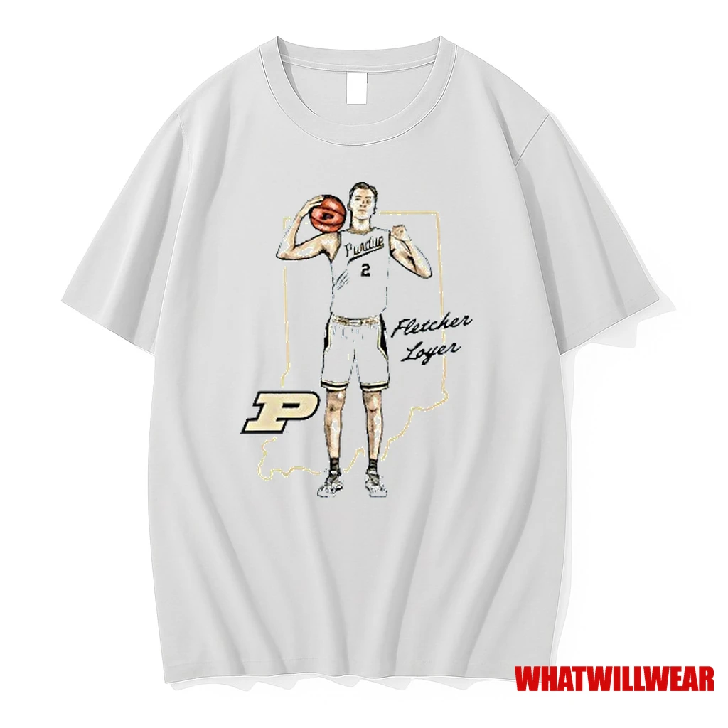Fletcher Loyer Purdue Boilermakers Player State Shirts