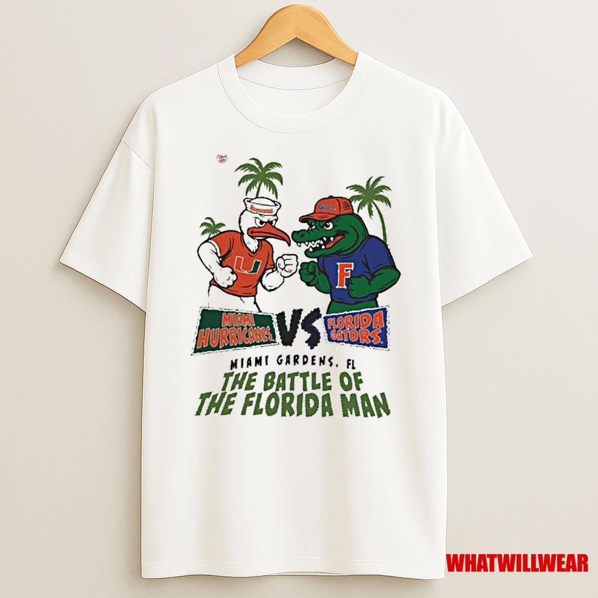 Florida Gators Vs Miami Hurricanes 2025 The Battle Of The Florida Man Shirts