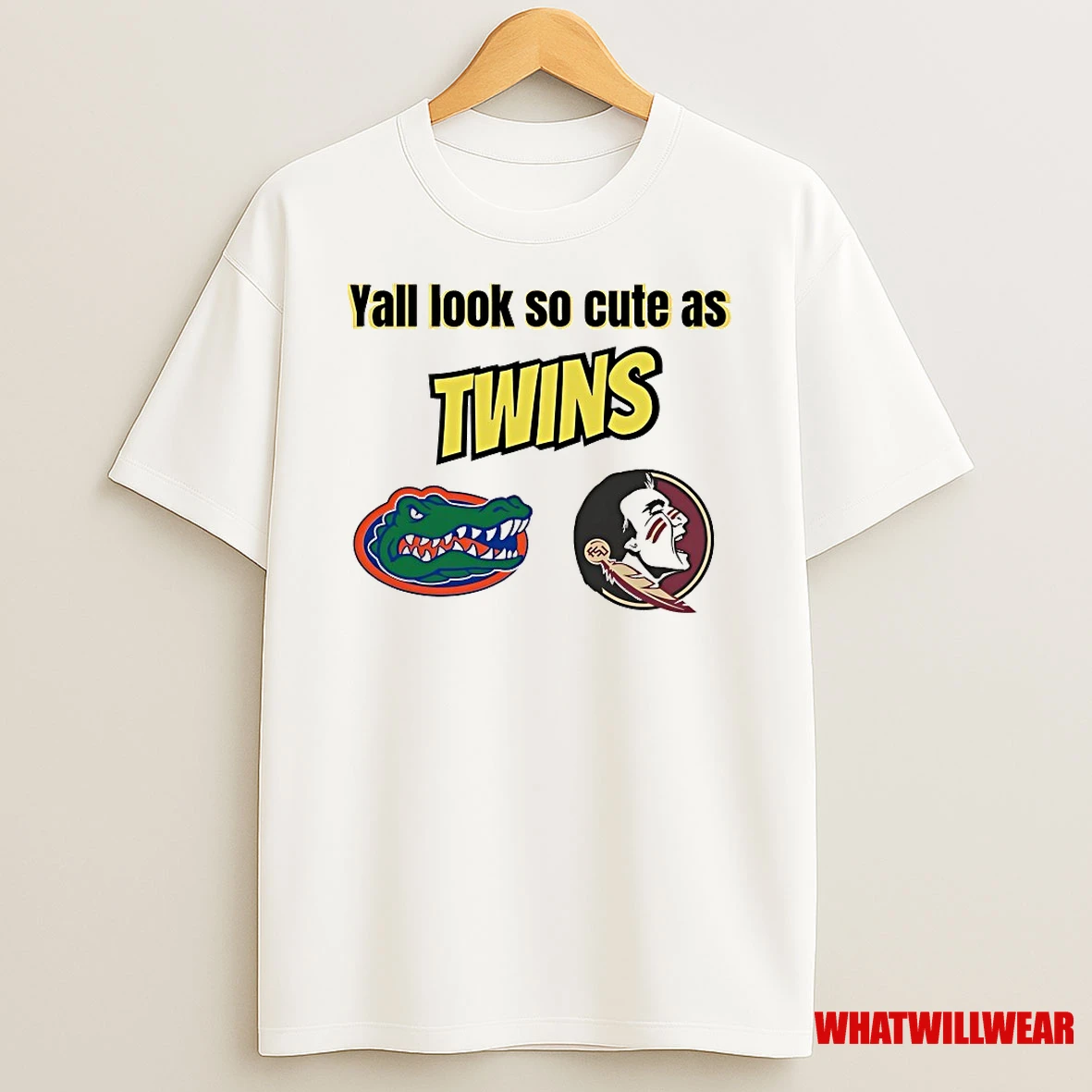 Florida Gators Vs Florida State Seminoles Yall Look So Cute As Twins Shirts
