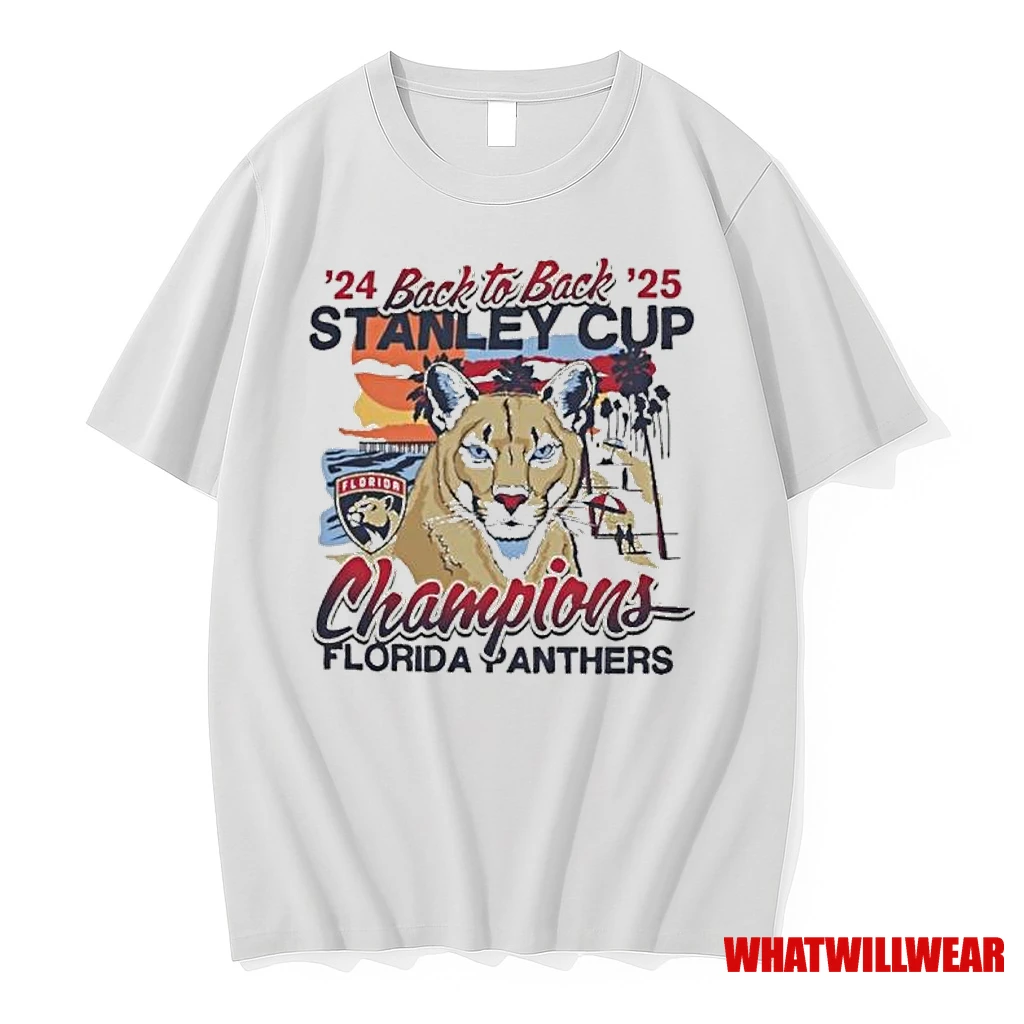 Florida Panthers Back To Back Florida Sunset Franklin Shirts