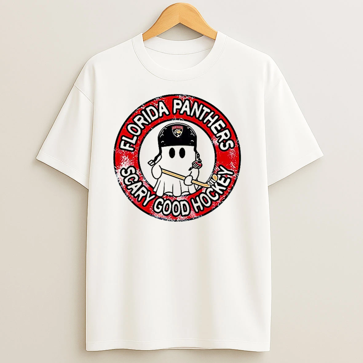 Florida Panthers Scary Good Hockey Logo T Shirts