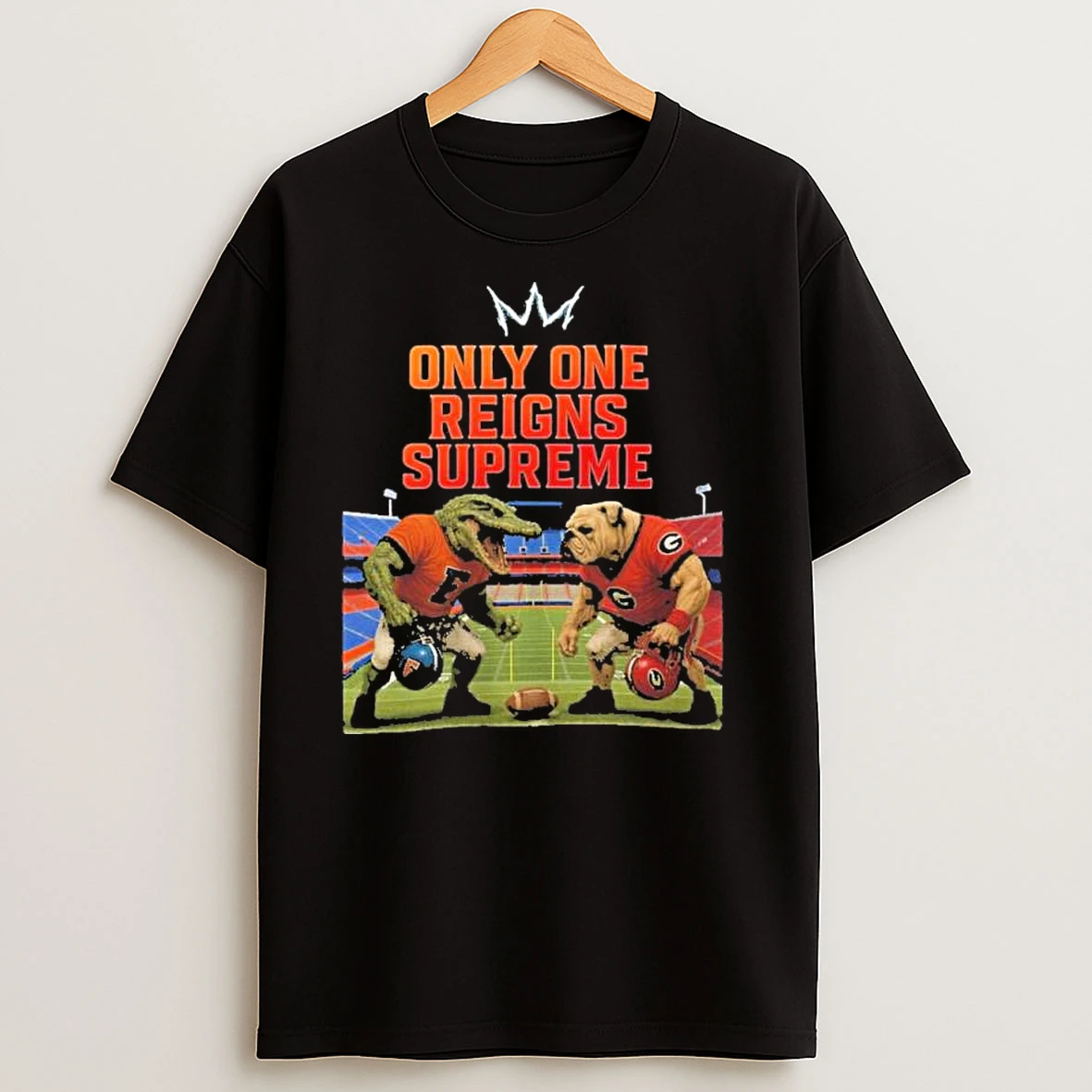 Florida Vs Georgia Only One Reigns Supreme T Shirts