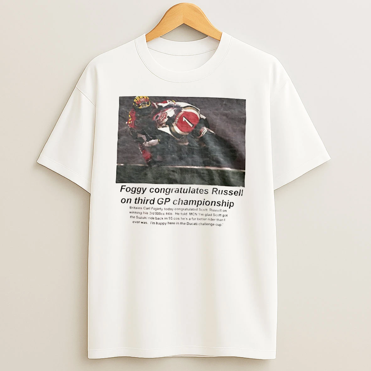 Fogarty Stated That Russell On Third Gp Championship T Shirts