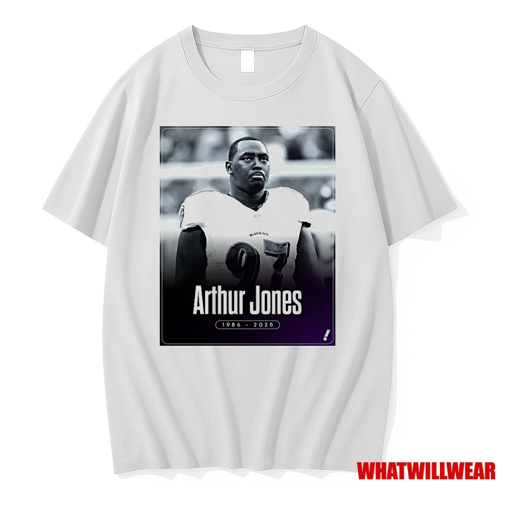 Former Ravens And Colts Defensive Lineman Arthur Jones Has Died 1986 2025 Shirts