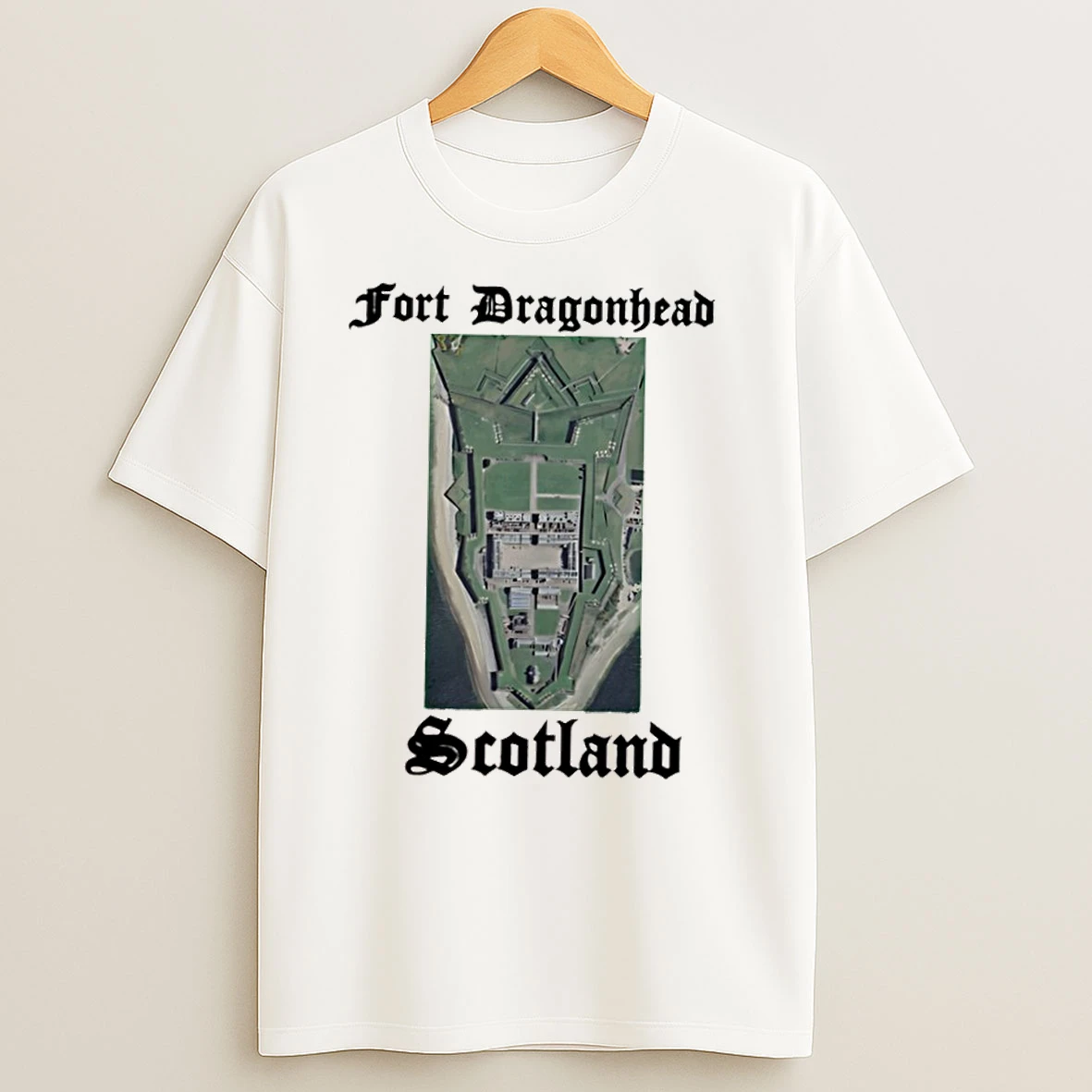 Fort Dragon Head Scotland Logo T Shirts