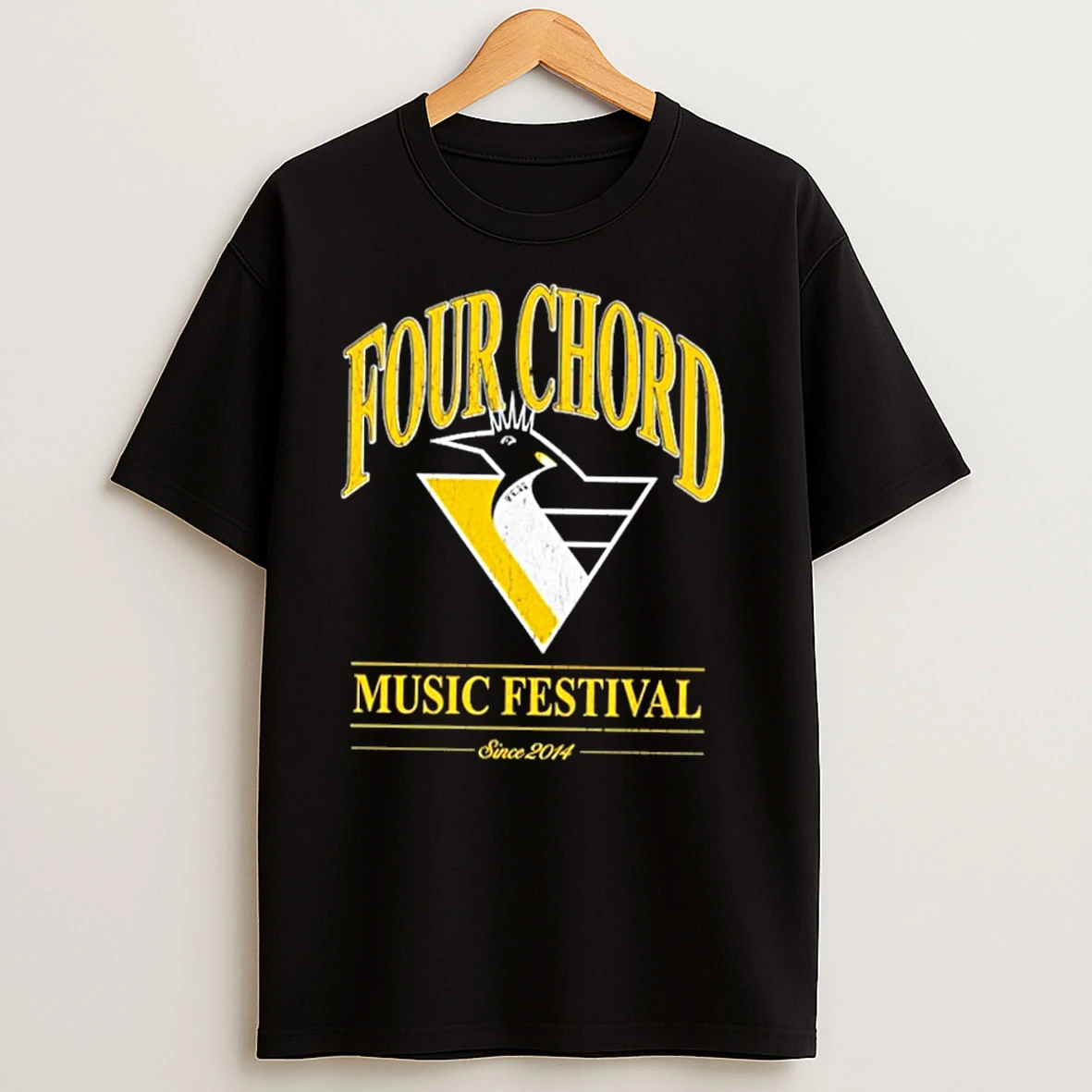Four Chord Music Penguins T Shirts
