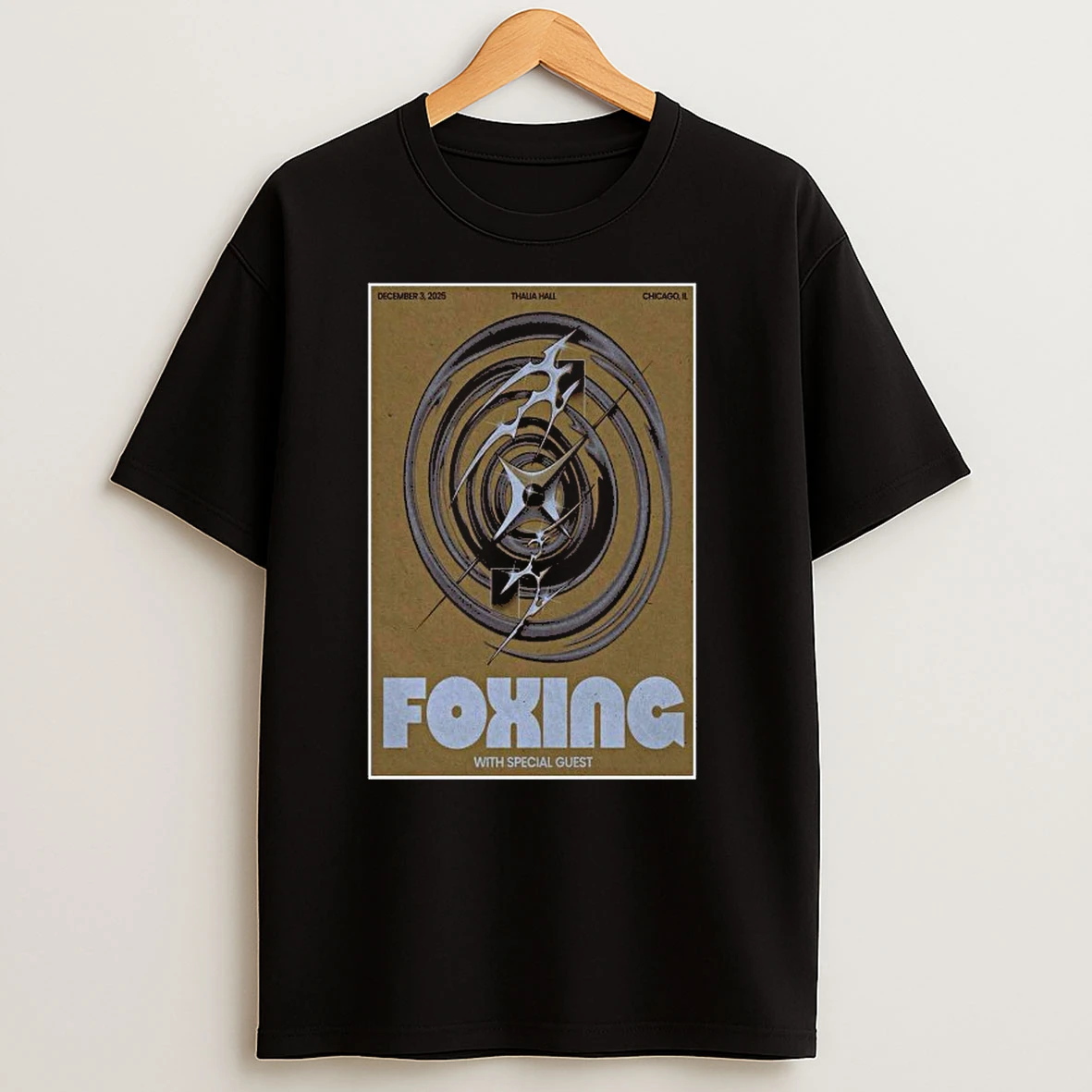 Foxing Chicago Il Dec 3 2025 Show Shirts