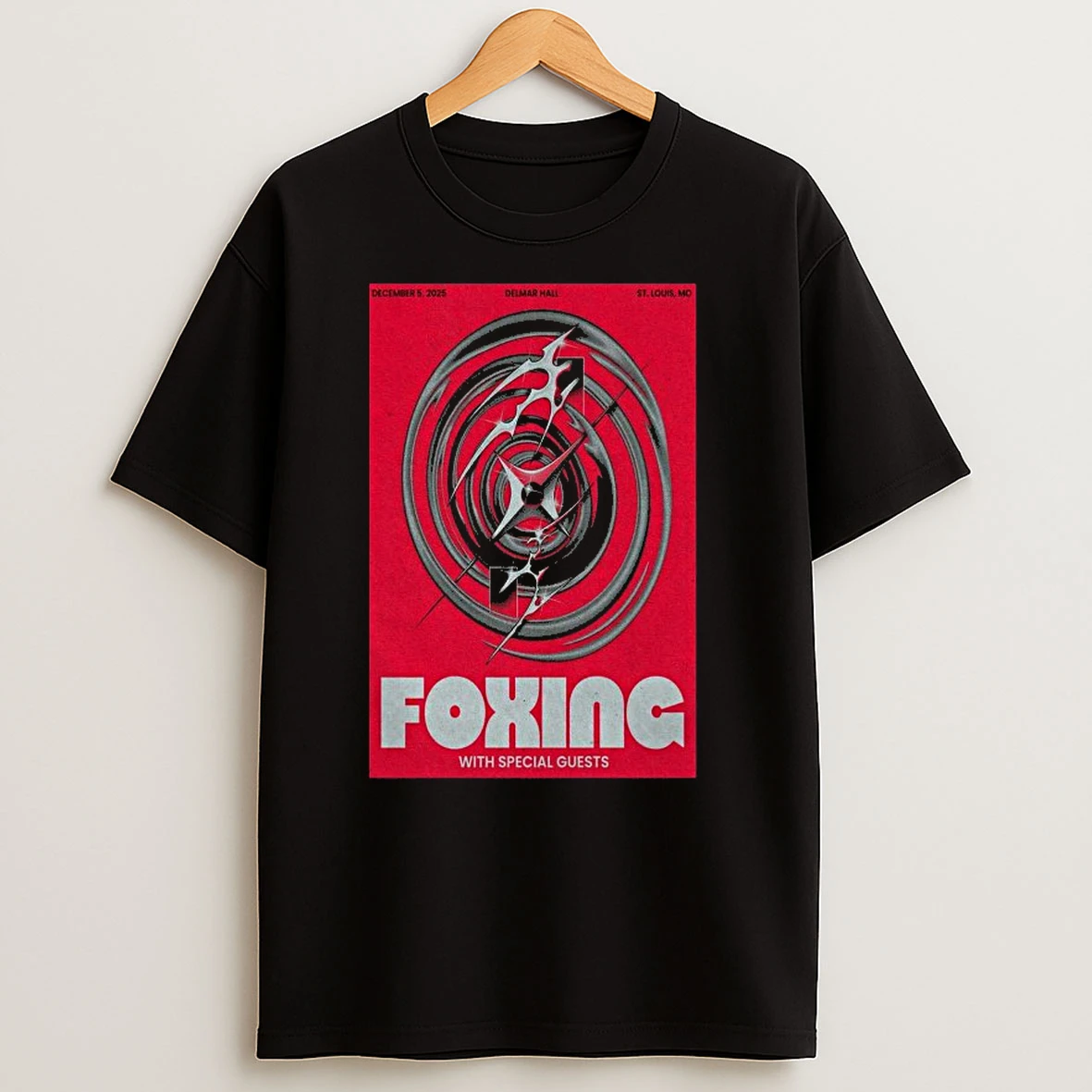 Foxing Delmar Hall Dec 5 2025 Tour Shirts