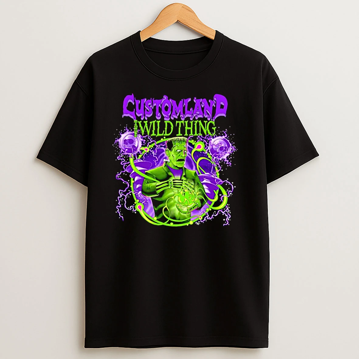 Frankensteins Monster Customland The Wild Thing Graphic T Shirts