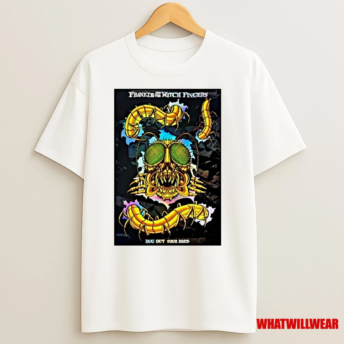 Frankie And The Witch Fingers 2025 Bug Out Tour Shirts