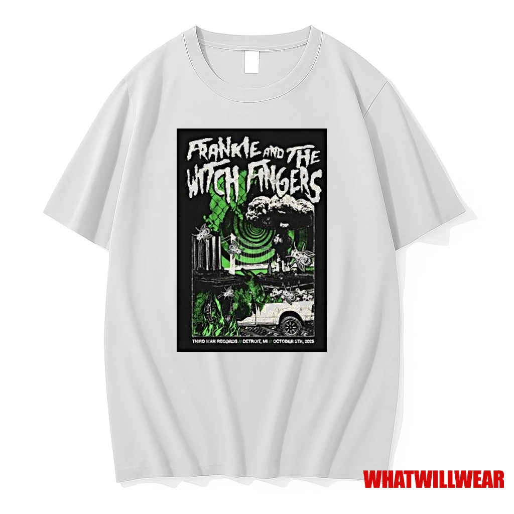 Frankie And The Witch Fingers Detroit Mi Oct 5 2025 Shirts