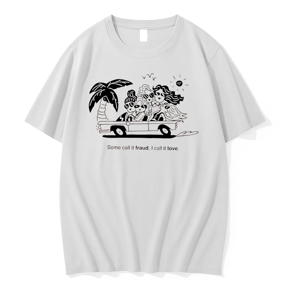 Fraud Love Selling Sunset Some Cal It Fraud I Call It Love Graphic Shirts