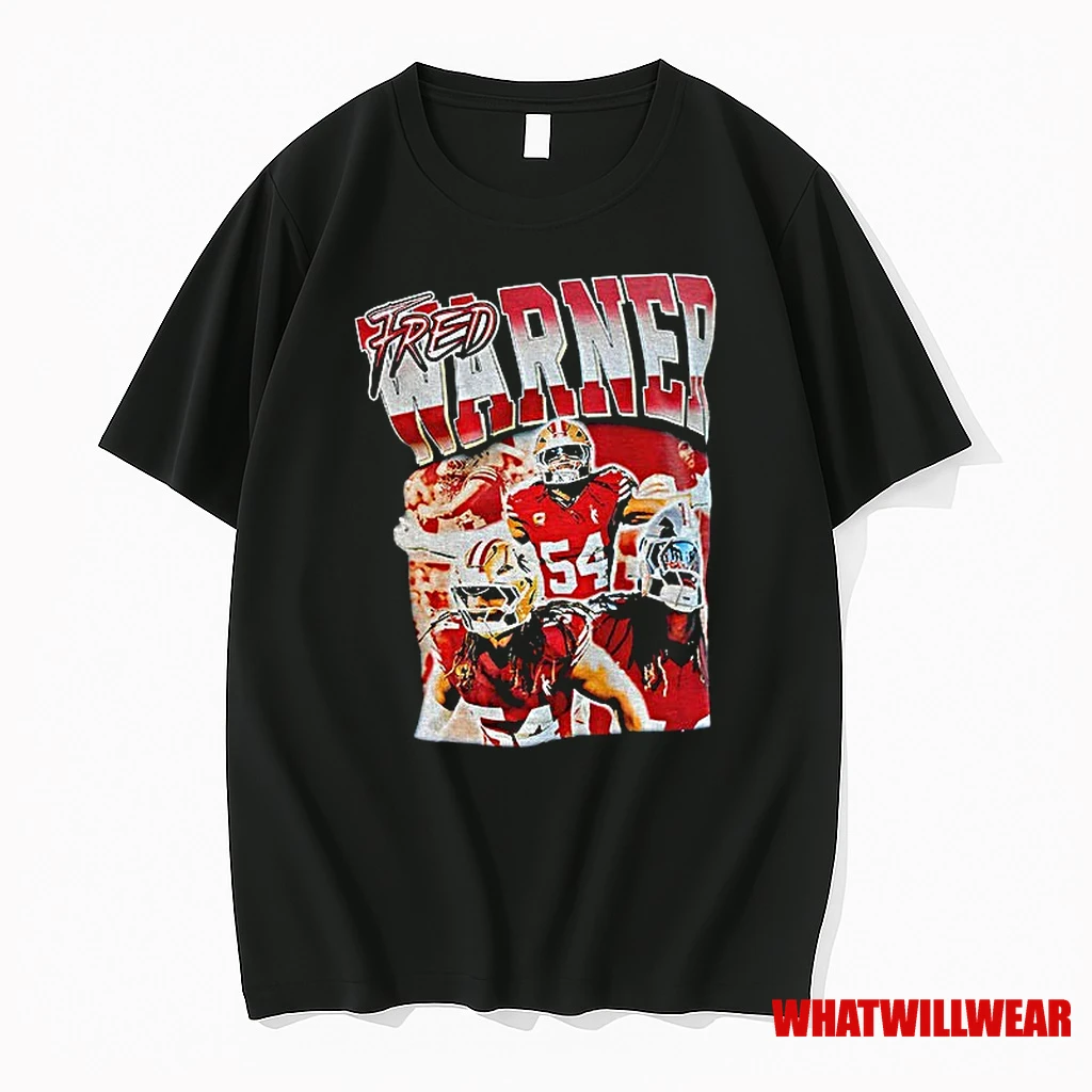 Fred Warner San Francisco 49ers Football Nfl Graphic Vintage Shirts