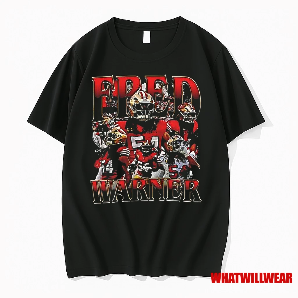 Fred Warner San Francisco 49ers Graphic Shirts