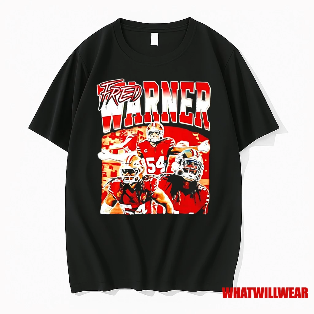 Fred Warner San Francisco 49ers Player Collage Shirts