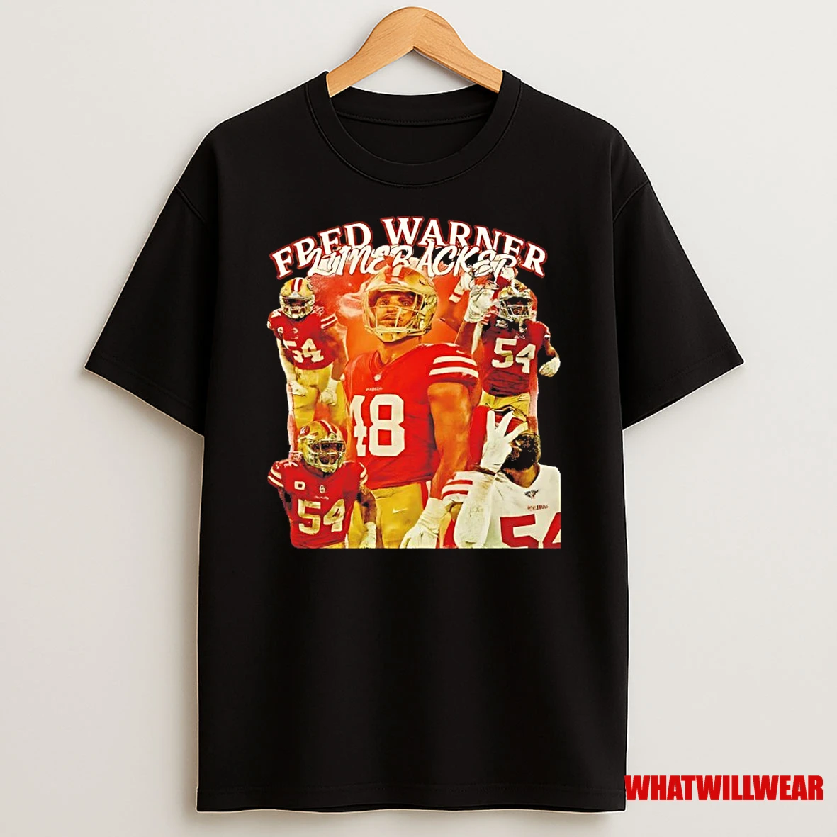 Fred Warner Linebacker Vintage Shirts
