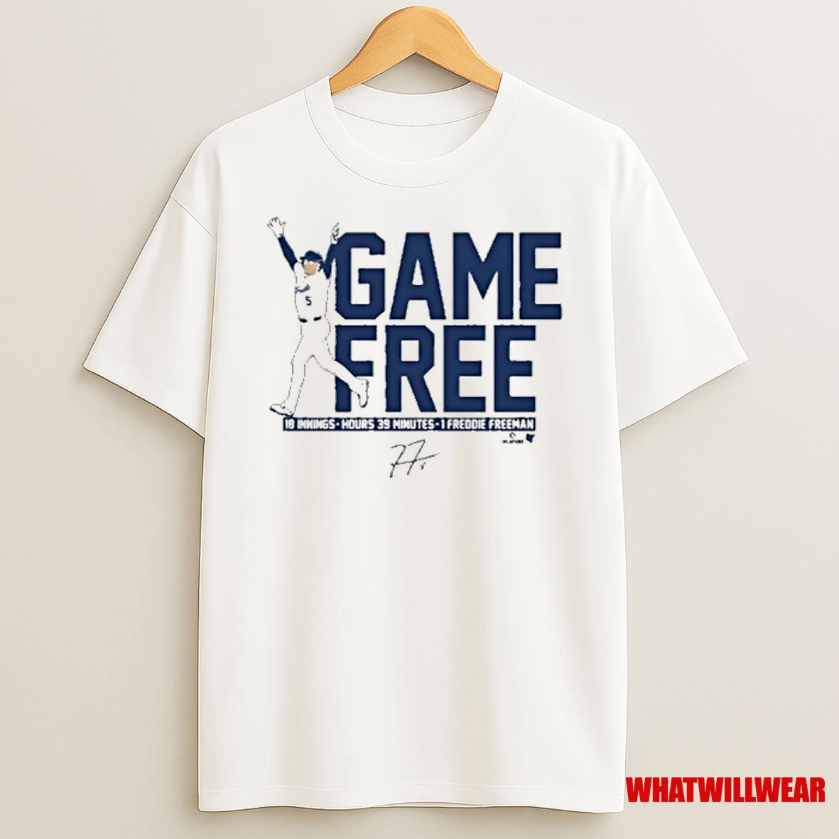 Freddie Freeman Game Free 2025 Shirts