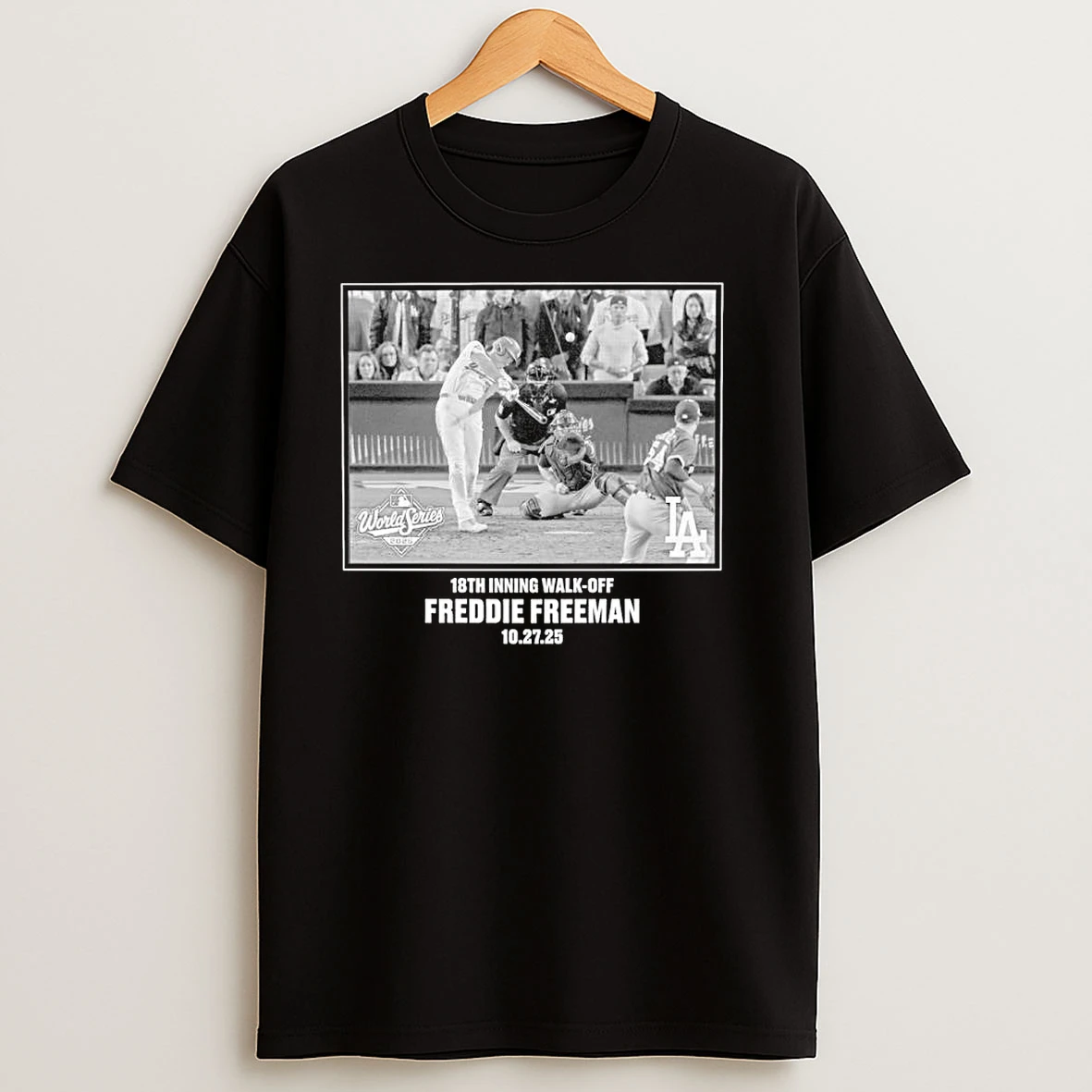 Freddie Freeman Los Angeles Dodgers Postseason Moments Ornaments T Shirts
