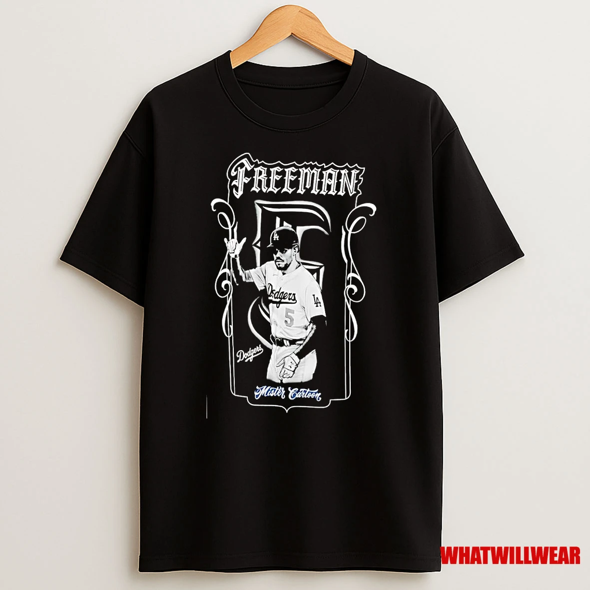 Freddie Freeman Mister Cartoon La Dodgers Shirts