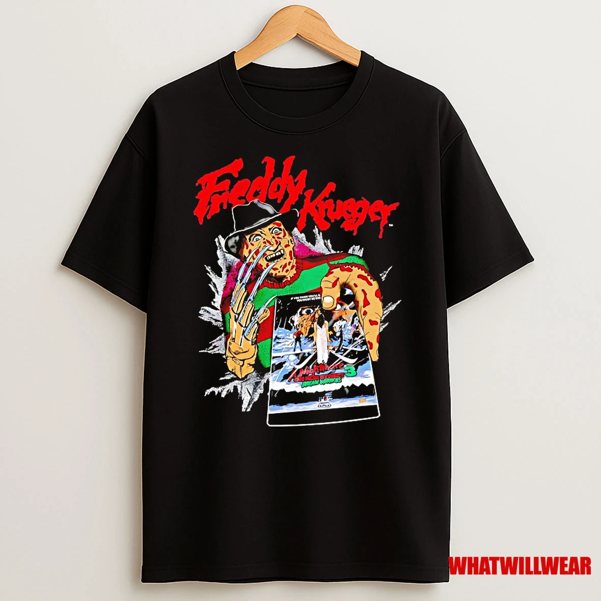 Freddy Krueger A Nightmare On Elm Street 3 Halloween Shirts