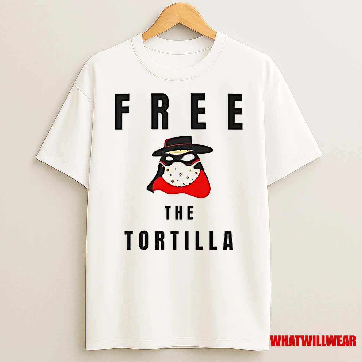 Free The Tortilla Dark Shirts