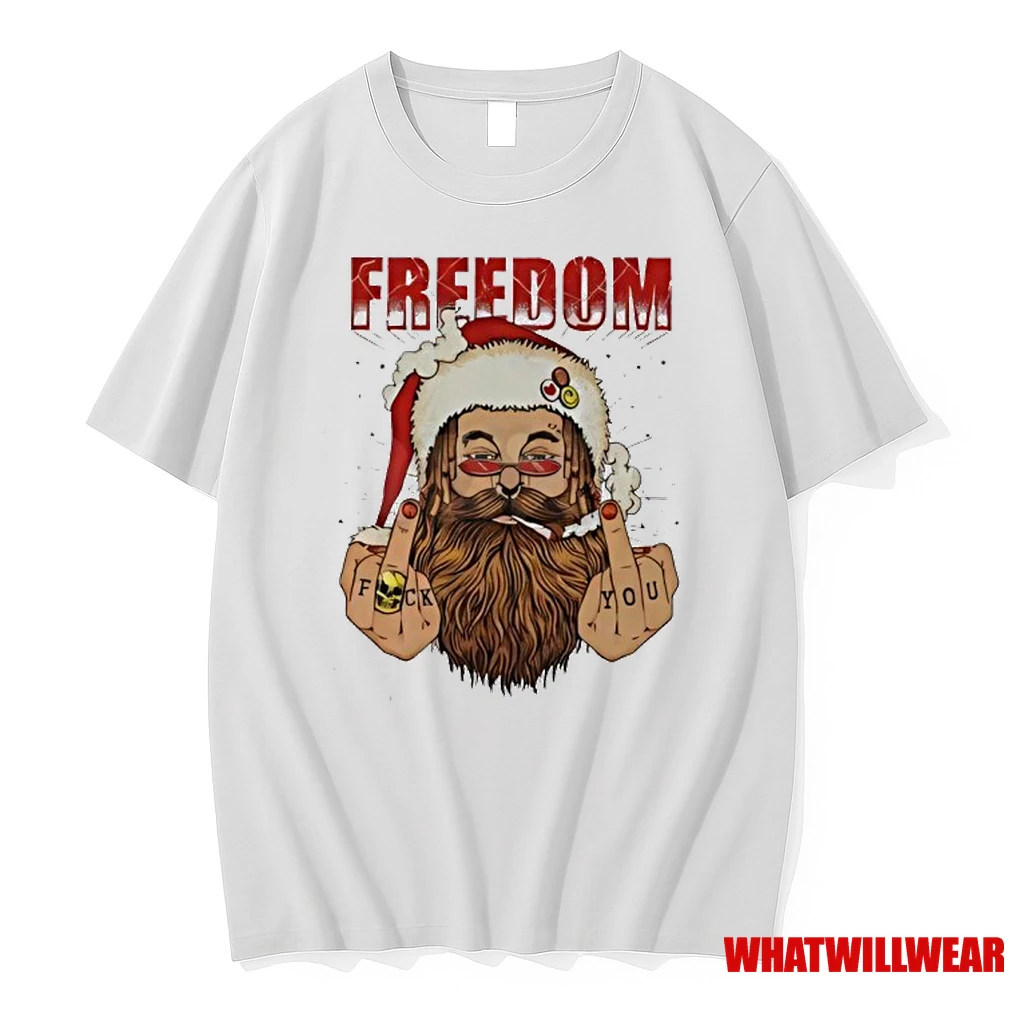 Freedom Defiant Santa Claus Shirts