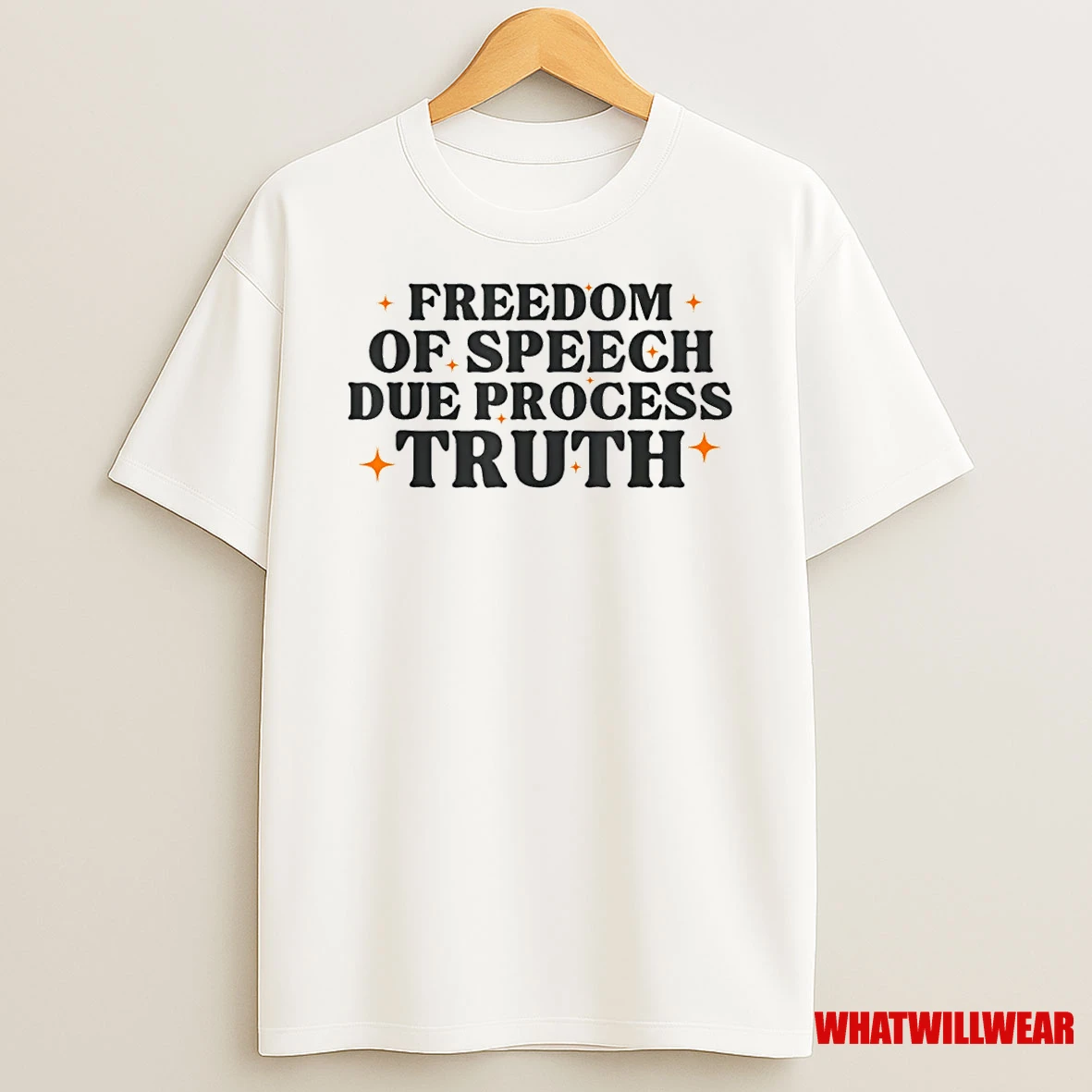 Freedom Of Speech Due Process Truth Politic Activism Resist Shirts