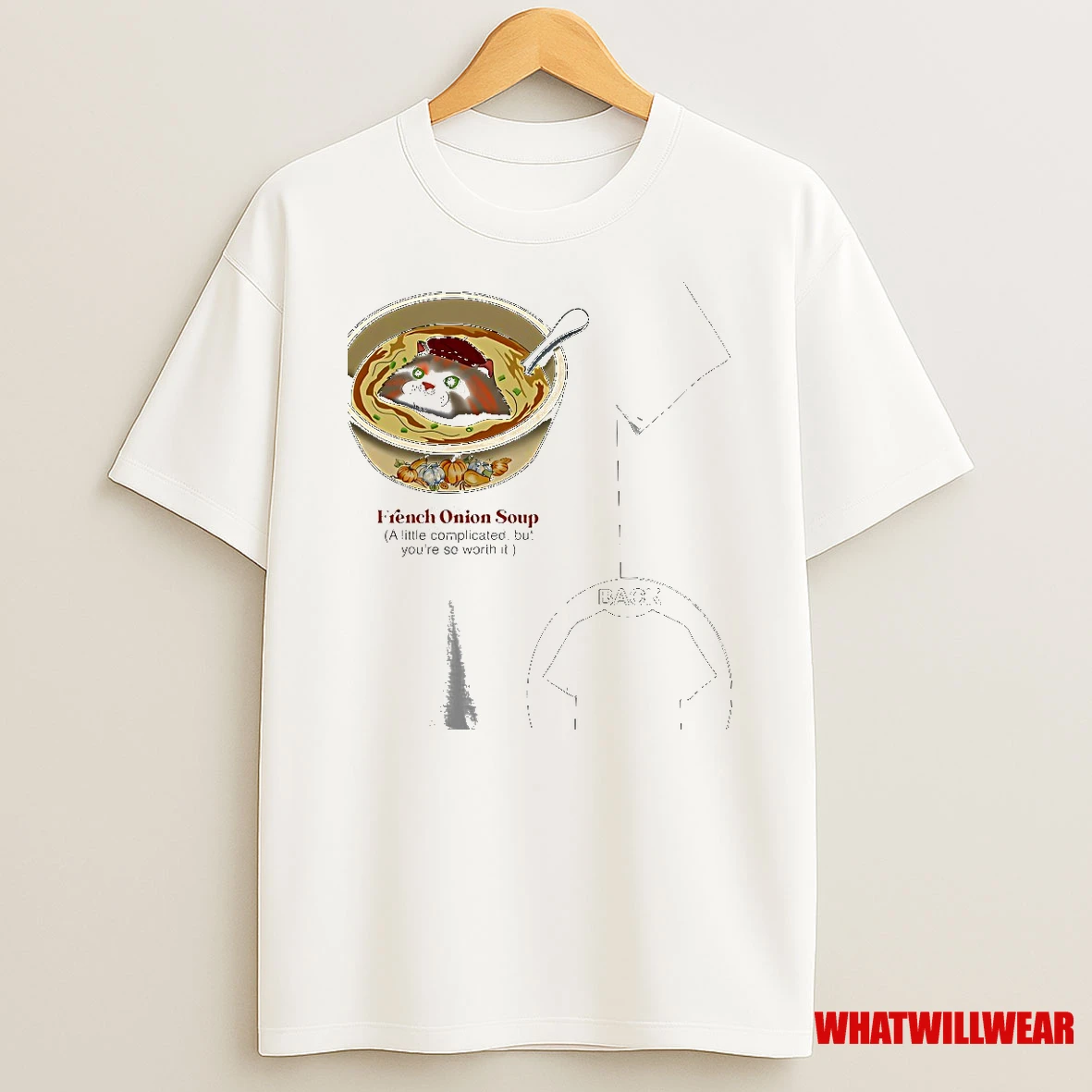 French Onion Soup Cat Shirts