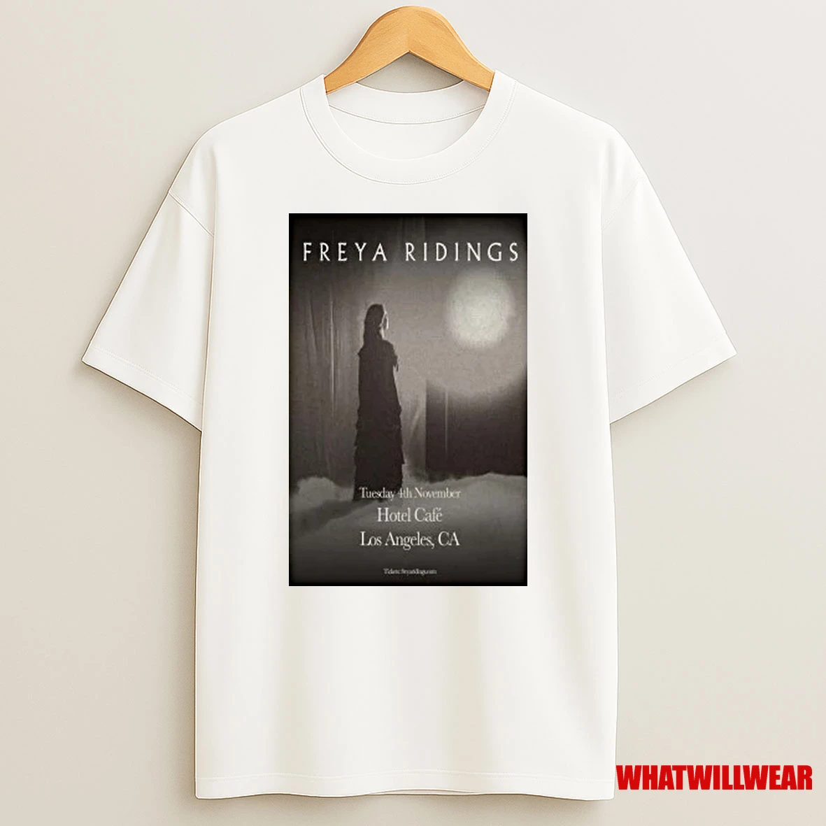Freya Ridings Hotel Cafe Los Angeles November 4 2025 Shirts